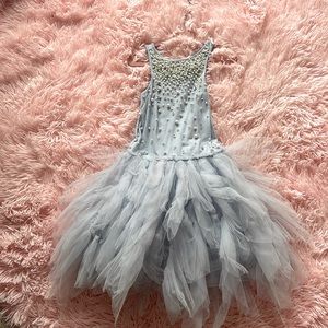 Blue ooh lala dress size 5
